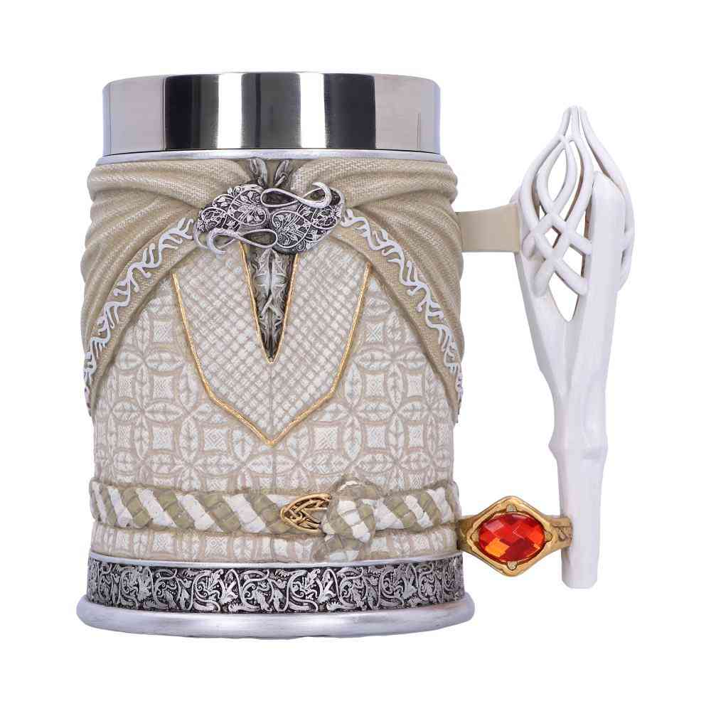 Nemesis Now The Lord of the Rings - Gandalf the White 15cm Krug - Mehrfarben
